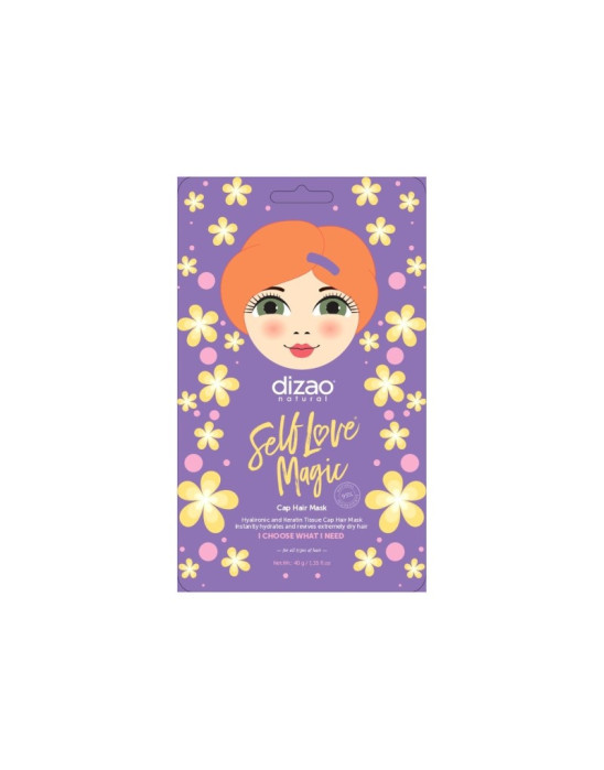 Maska-czepek keratyna i kwas hialuronowy, 40 g | Dizao