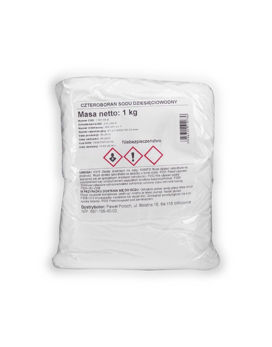 Borax 10-wodny 1kg | Wild Nature