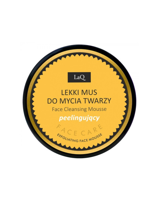 Mus peelingujący do mycia twarzy LaQ 100 ml