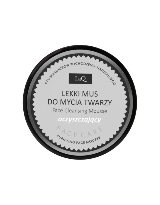 Mus oczyszczający do twarzy LaQ – oczyszcza i wygładza skórę