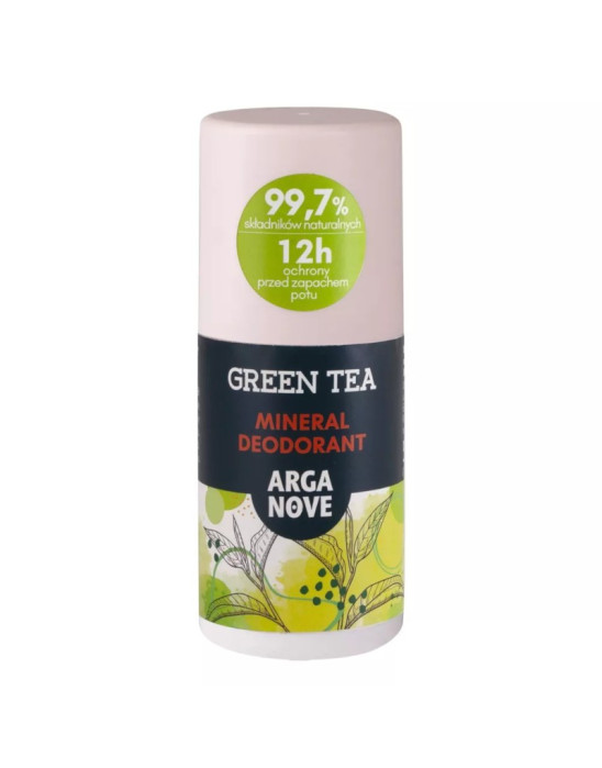 Dezodorant mineralny zielona herbata 50ml  / ArgaNove