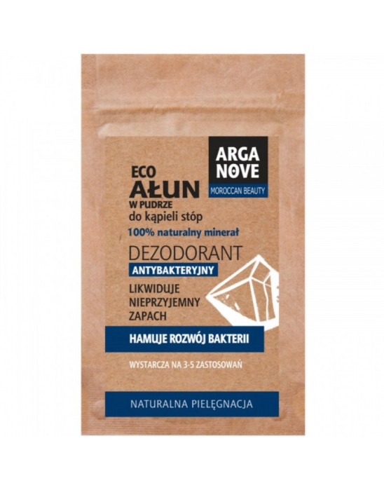 AŁUN W PROSZKU - 25 g - NATURALNY DEZODORANT DO KĄPIELI STÓP I RĄK