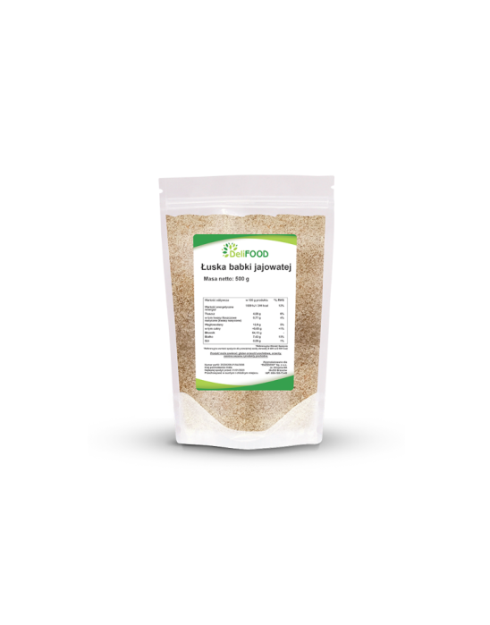 Łuska babki jajowatej 500g | DeliFOOD