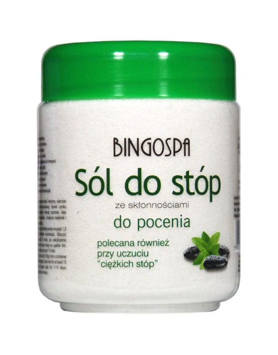 Sól do stóp ze skłonnością do pocenia 550g | Bingospa