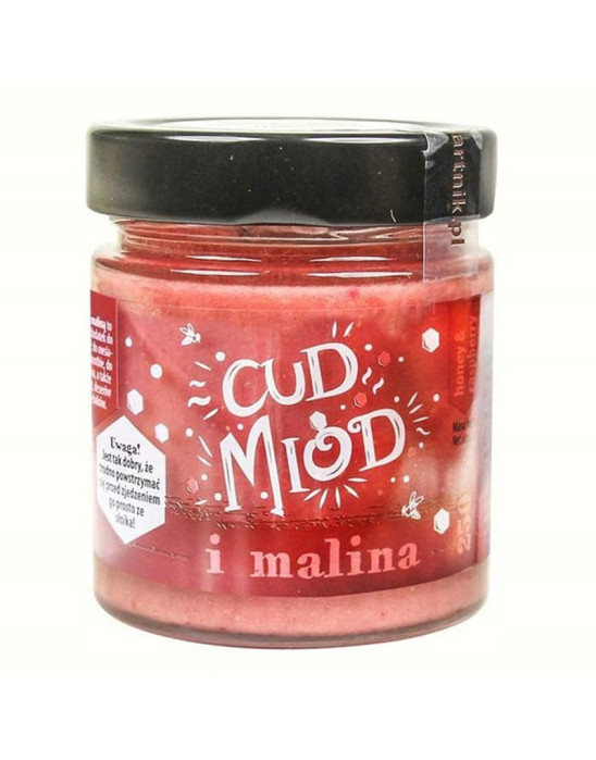Cud miód z maliną 250g | Sądecki Bartnik
