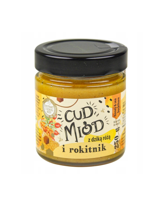 Cud miód i rokitnik 250g | Sądecki Bartnik