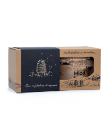 Zestaw miodów z czarną banderolą 2x250g | Lyson