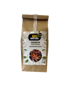 Herbata zielona delikatna nuta 100g | Big Nature