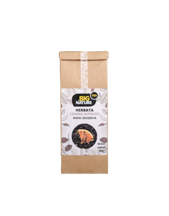 Herbata czarna superior owoc szczęścia 50g | Big Nature