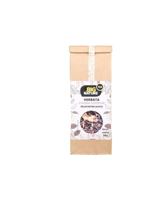 Herbata czarna superior szlachetne złoto 50g | Big Nature