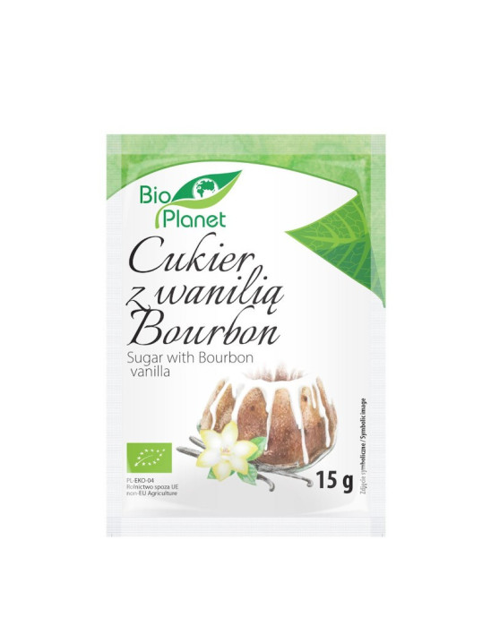 Cukier z wanilią Bourbon 15g | Bio Planet