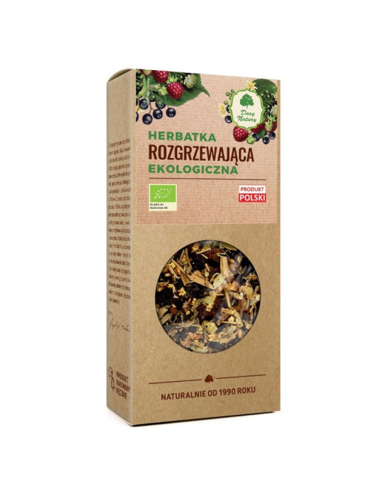 Herbatka rozgrzewająca ekologiczna 50g | Dary Natury