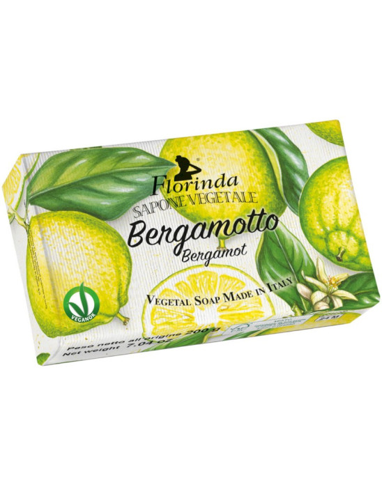 Mydło w kostce bergamotka 200g | Florinda
