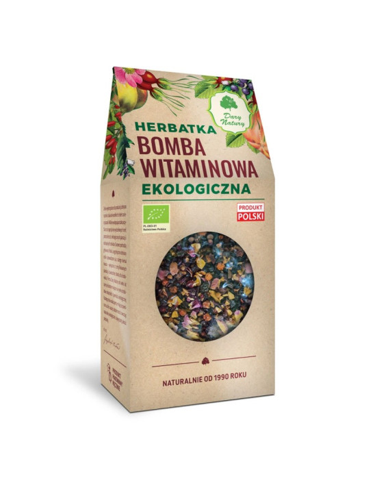 Herbatka bomba witaminowa ekologiczna 200g  Dary Natury