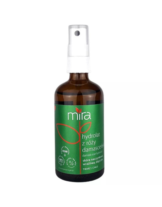 Hydrolat z róży damasceńskiej Mira 100 ml