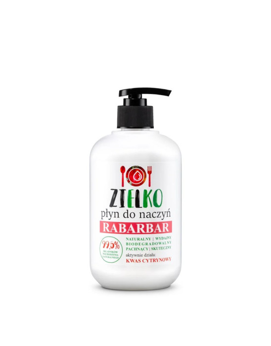 Płyn do naczyń rabarbar 500ml | Zielko