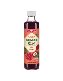 Syrop malinowo-różany 250ml | Polska Róża