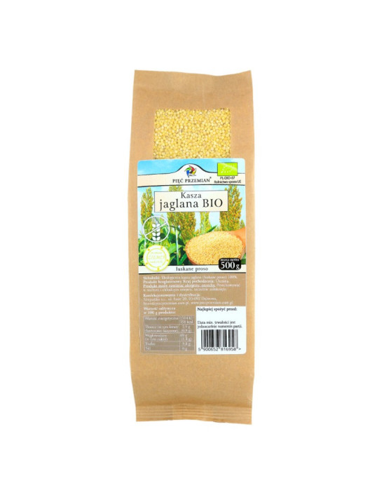 Kasza jaglana Bio 500g | Pięć Przemian