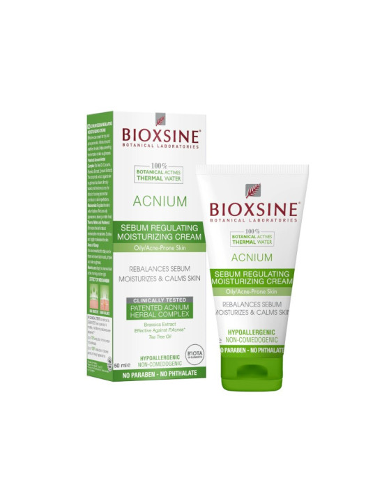 Krem nawilżający regulujący sebum 50ml | Bioxsine