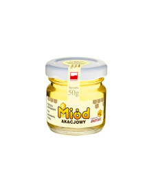 Miód akacjowy 50g | Sądecki Bartnik