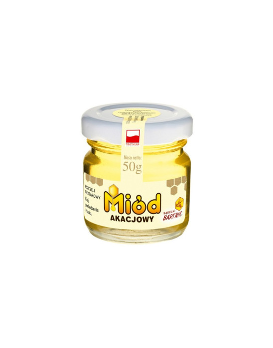Miód akacjowy 50g | Sądecki Bartnik