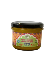 Masło sklarowane ghee z curry 220 ml