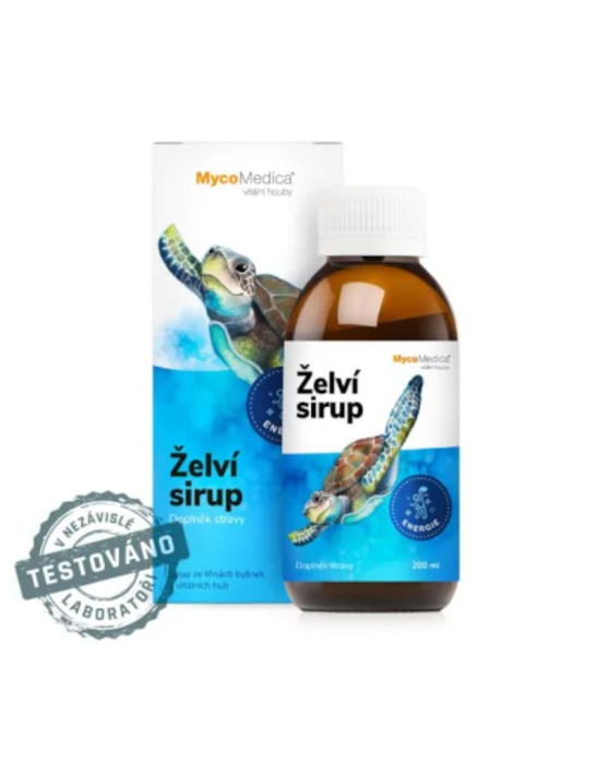 Syrop żółwi 200 ml | MycoMedica
