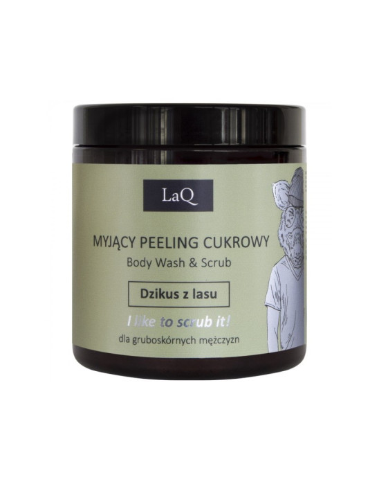 Peeling Dzik LaQ – naturalny wash and scrub do całego ciała