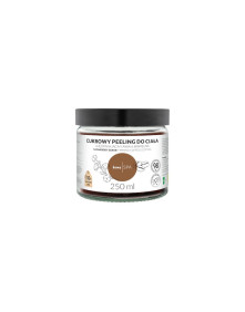 Cukrowy peeling do ciała ujędrniająca kawa i bawełna 250 ml | HomeSPA
