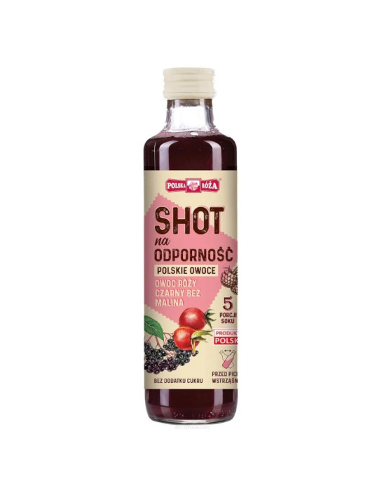 Shot na odporność "polskie owoce" 250 ml | Polska Róża