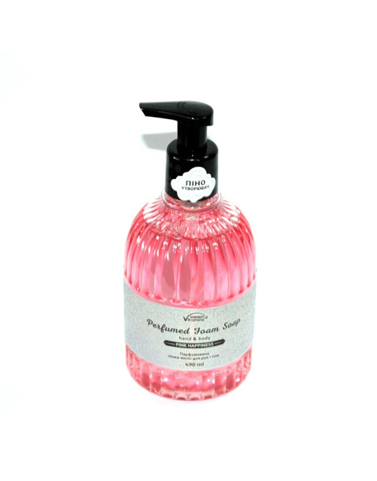 Perfumowane mydło w piance Pink Happiness 490ml | Energy of Vitamins