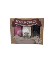 Zestaw mydeł owczych 3szt | Owczarnia po zbóju