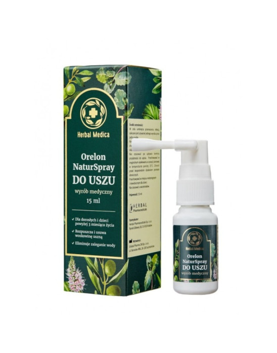 Orelon - naturspray do uszu 15 ml | Herbal Medica