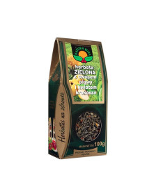 Herbata zielona z owocem pigwy i kwiatem krokosza 100g| Natura Wita