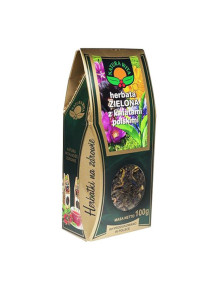 Zielona herbata z kwiatami polskimi 100g | Natura Wita