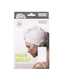 Ręcznik turban do suszenia włosów biały 1szt
