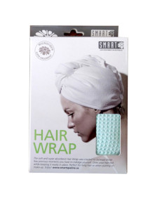 Ręcznik turban do suszenia włosów zielony 1szt