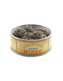 Naturalne kadzidło mirra puszka 60g | Song of India