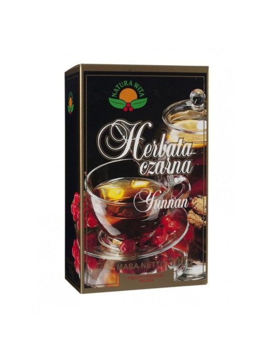 Herbata czarna Yunnan 300g | Natura Wita