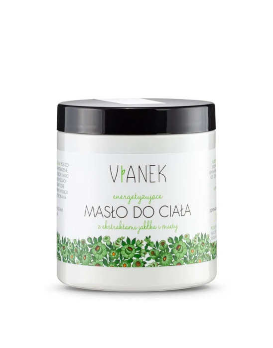 VIANEK ZIELONY -  ENERGETYZUJĄCE MASŁO DO CIAŁA -250 ml
