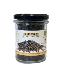 Pieprz czarny ziarnisty BIO 100g | Pięć Przemian