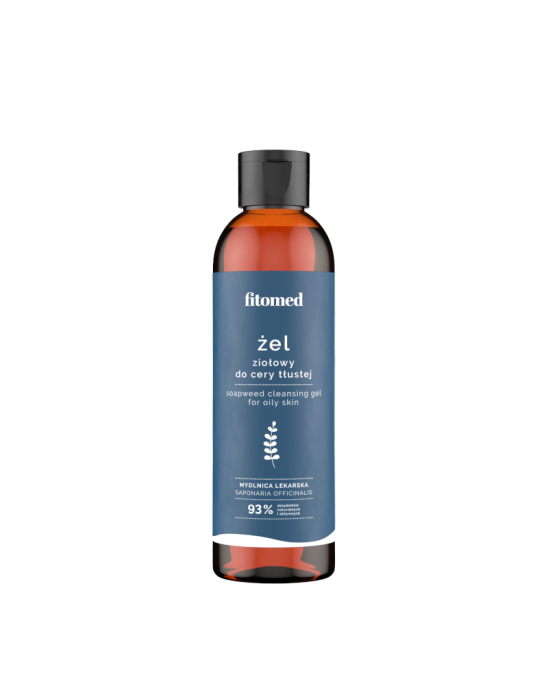 Żel ziołowy do cery tłustej i trądzikowej MYDLNICA LEKARSKA 200 ml Fitomed