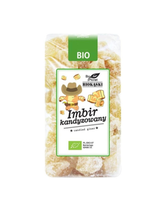 Imbir kandyzowany 400g | Bio Planet