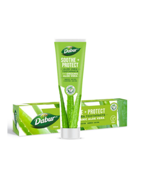 Past do zębów aloes ukojenie + ochrona 100ml | Dabur