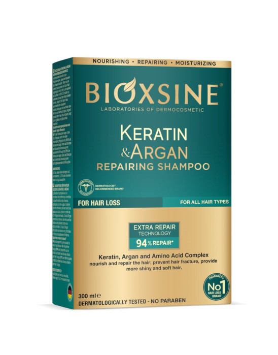 Szampon regenerująco nawilżający 300 ml | Bioxsine