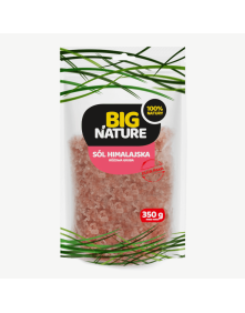 Sól himalajska różowa gruba 350g | Big Nature