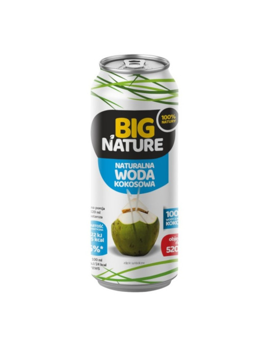 Woda kokosowa 520ml | Big Nature