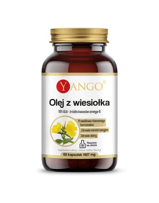 Olej z wiesiołka 60 kapsułek | Yango