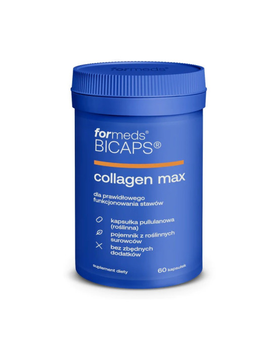 Bicaps collagen max 60 kapsułek | Formeds