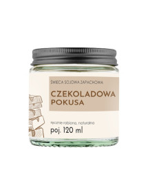 Świeca Sojowa Czekoladowa Pokusa 120ml | Home Spa